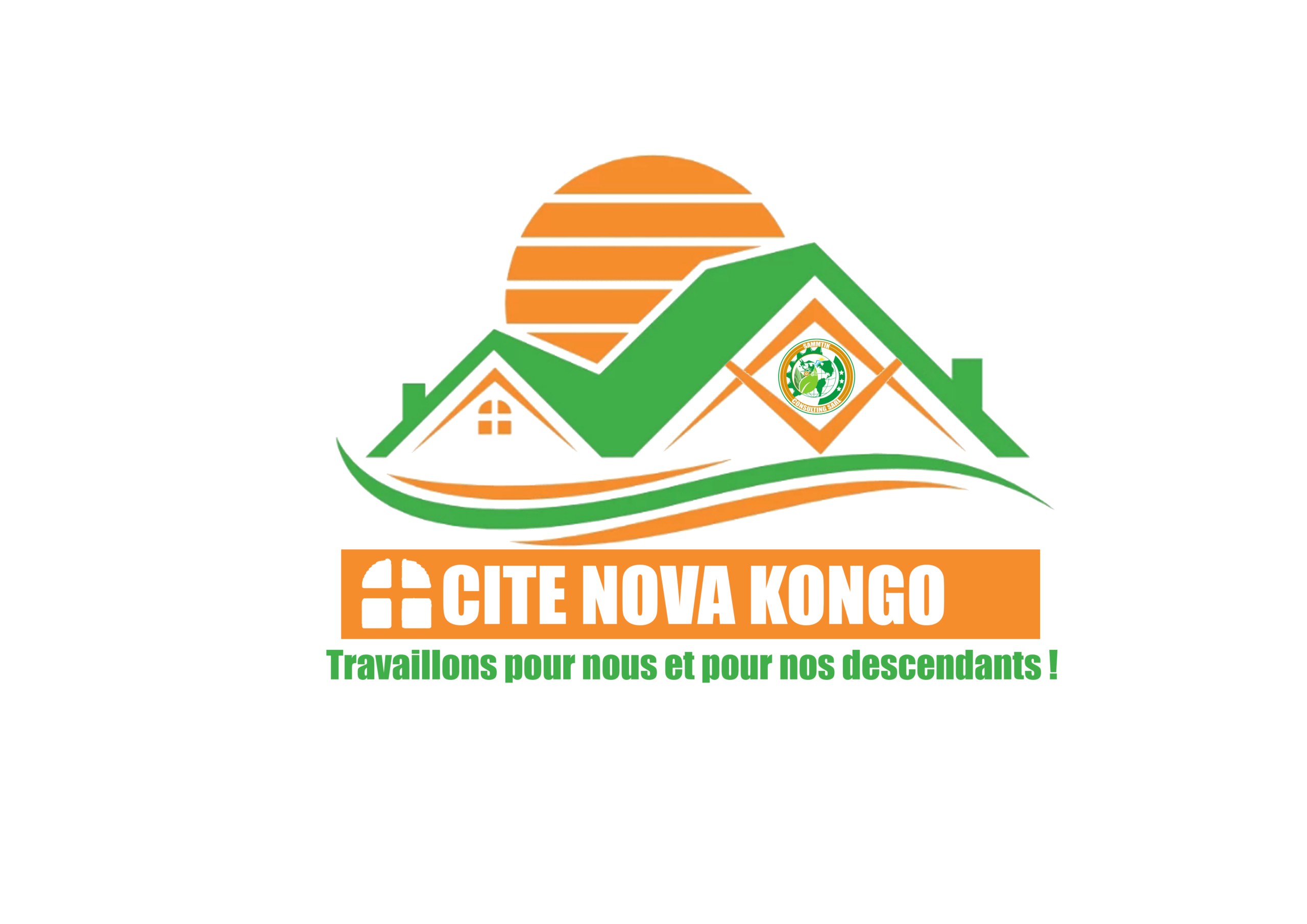 NOUVEAU LOGO CITE NOVA KONGO PNG SANS FOND